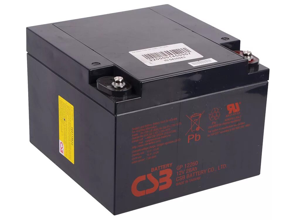 Аккумуляторы для ибп csb. Csb gp 12260. аккумулятор gp 12260. аккумуляторная батарея для ибп csb gp12260 12v 26ah. csb gp 12260 26 а·ч.