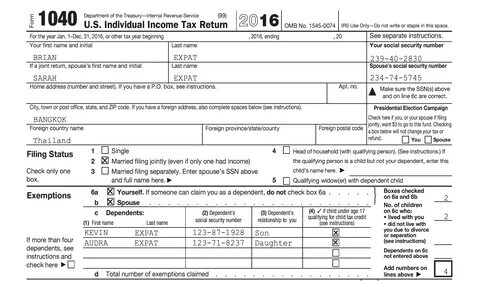 Tax address