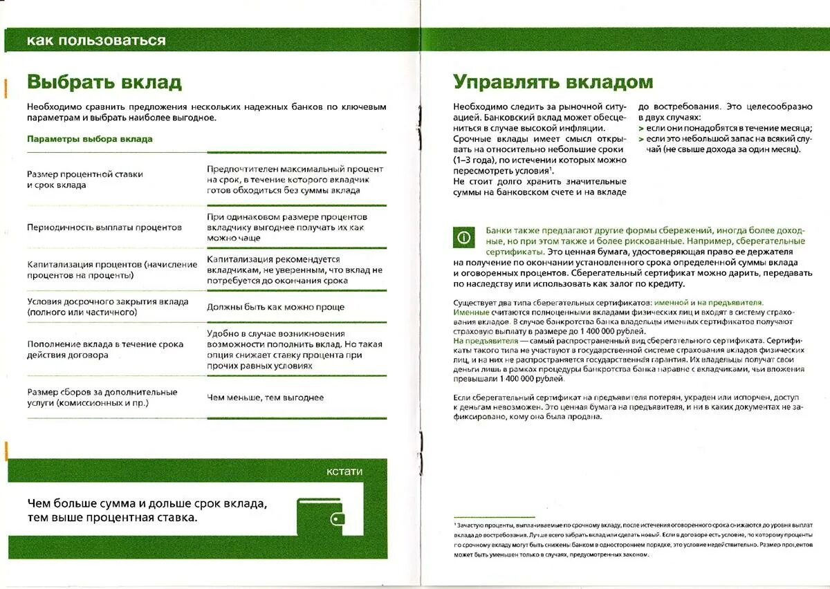 Как выбрать банковский вклад?. Буклет по защите банковского вклада. Буклет надёжность банка. Банкротство банков.