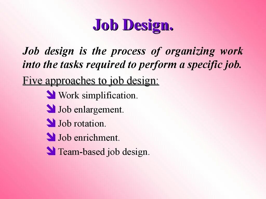Task required