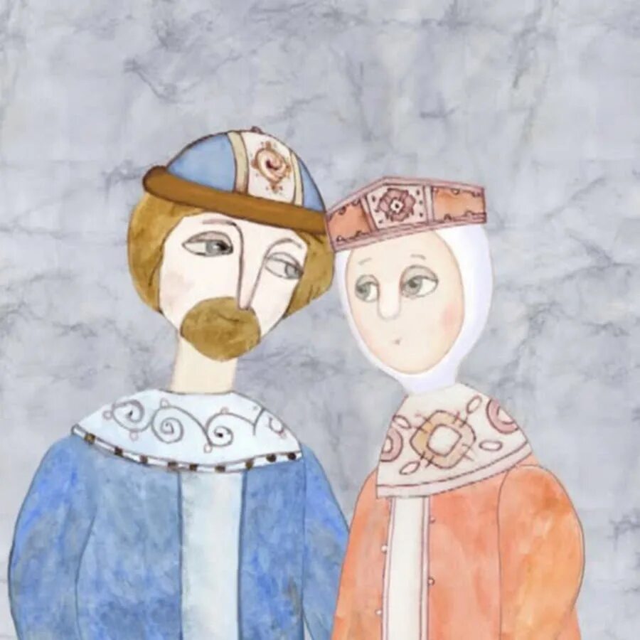 Легенда о петре и февронии. Сказание о петре и февронии. сказ о петре и февронии. рисунок петра и февронии муромских.