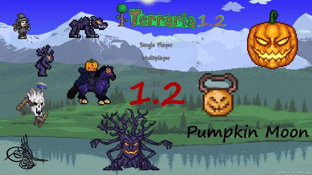 Тыквенный король террария. Террария хэллоуин ивент. pumpkin террария. пугало террария. тыквенная луна террария.