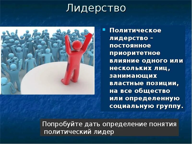 Качества лидера обществознание 6 класс