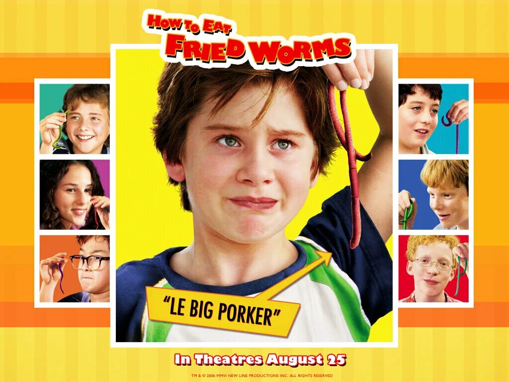 Жареные червяки. Детские комедии 99-х. Как есть жареных червяков / how to eat fried worms (2006). Жареные черви. Как есть жареных червяков (2006).