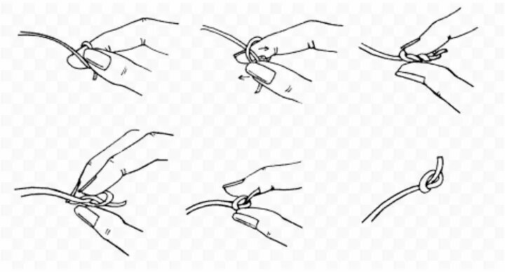 Как правильно завязывать нитку