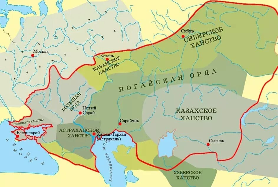 Карта распад золотой орды на ханства. Распад золотой орды Крымское, Казанское Сибирское ханство. Золотая Орда карты государства. Распад золотой орды Казанское ханство.