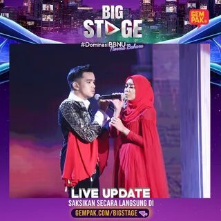 Khai bahar bawakan lagu 'dari jauh saja' di konsert gempak gegar ...