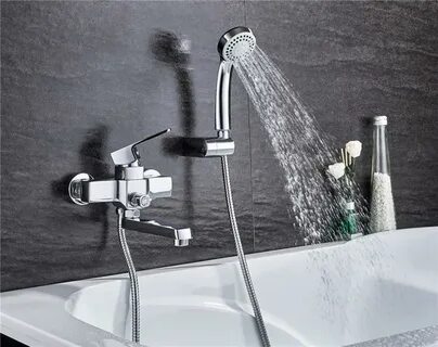 Кран со смесителем для ванной