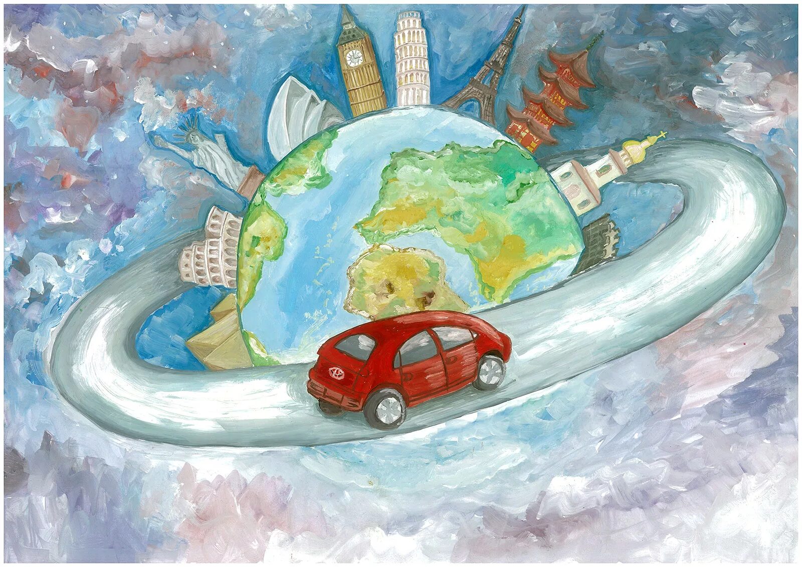 Конкурс путешествие по странам. Рисунок на тему моя мечта. Автомобиль будущего рисунок. Детские мечты рисунки. Рисунок на тему путешествие.
