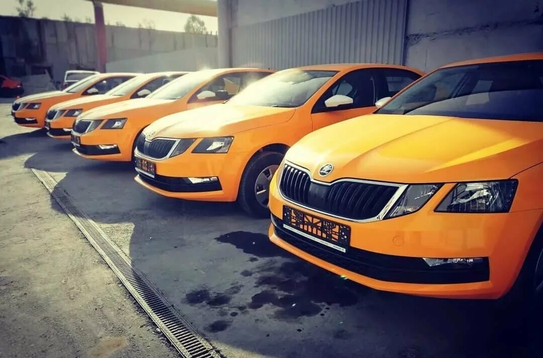 Skoda Octavia Taxi.