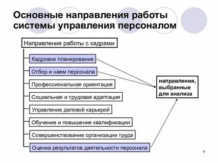 Исследование организации системы управления персоналом