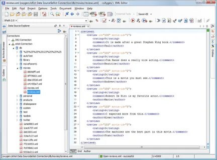 E xml