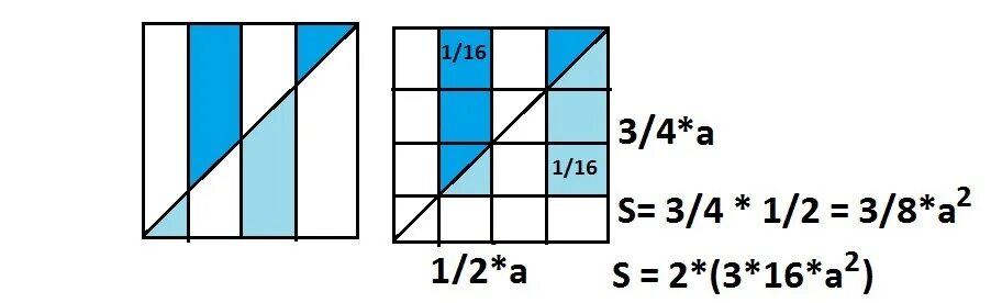 квадрат со стороной 1м разделили на четыре равные части и провели. работа газа за термодинамический цикл. чему равен 1 а. чему равны 4 м 2. чему равны 4 м 2.