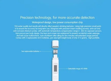 Xiaomi tds pen инструкция