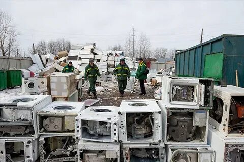 Вывоз стиральной машины на утилизацию
