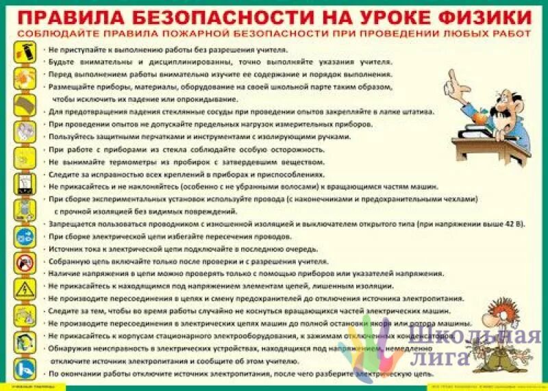 Правило безопасности на уроках физики. Правила безопасности на уроке физики. Правила техники безопасности в кабинете физики. Правила ТБ В кабинете физики.