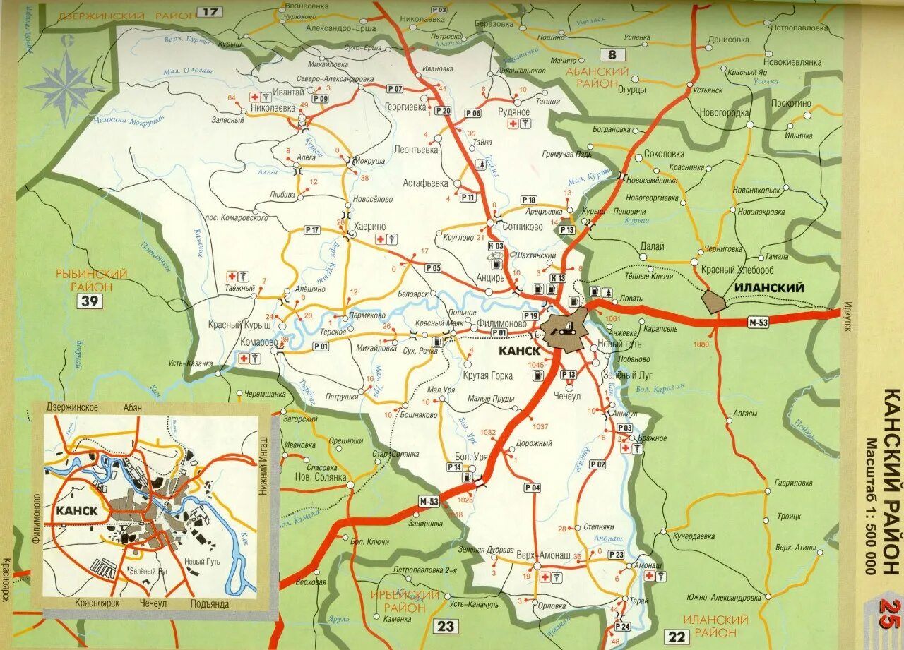 Где город канск. Карта дорог Канского района Красноярского края. Канский район карта автодорог. Карта Канского района Красноярского края с населенными пунктами. Карта озер Канского района.