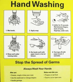 Wash hands before