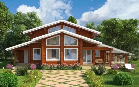 Проекты из клееного бруса до 150
