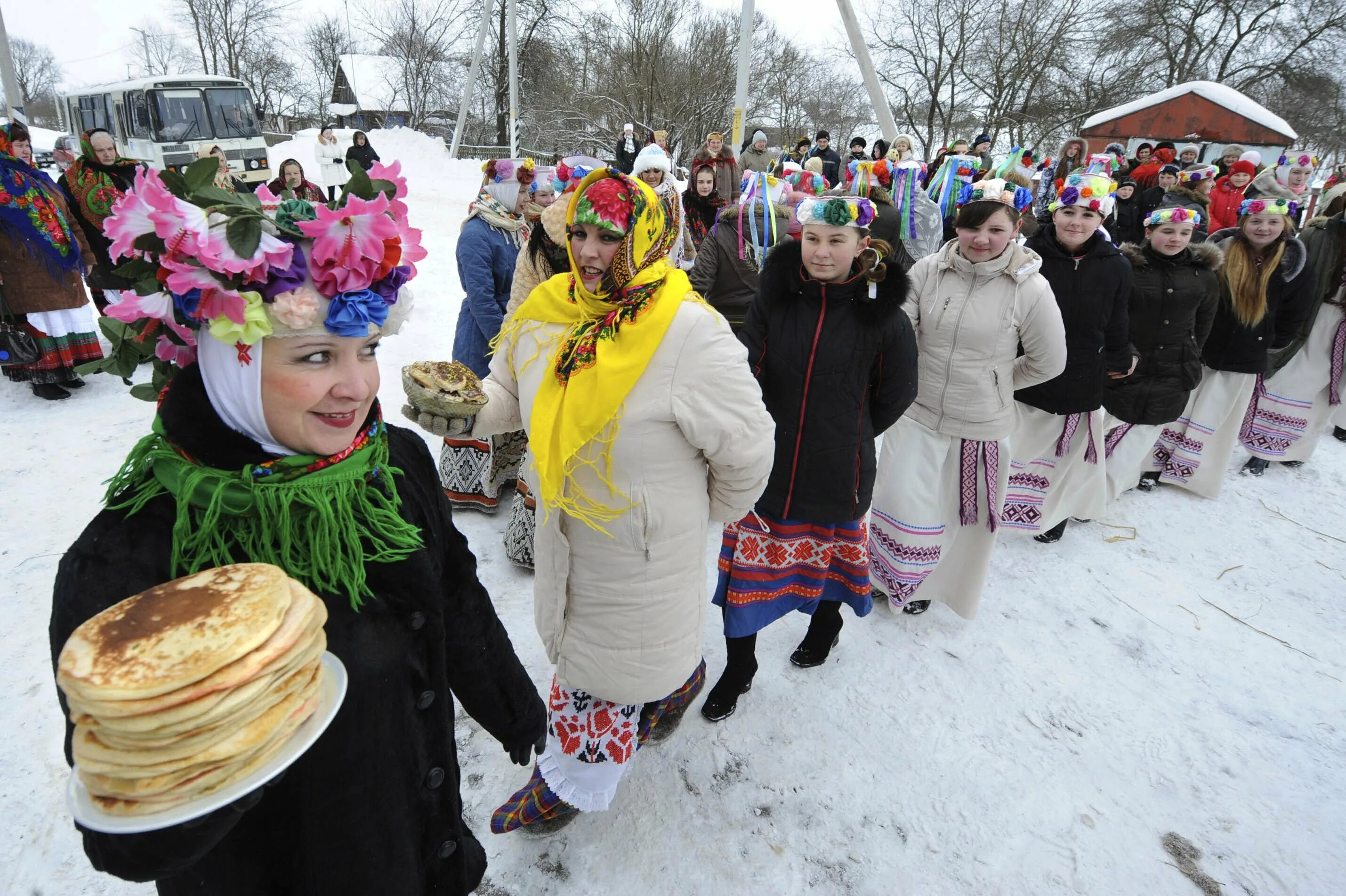 Как одеть ребенка на масленицу