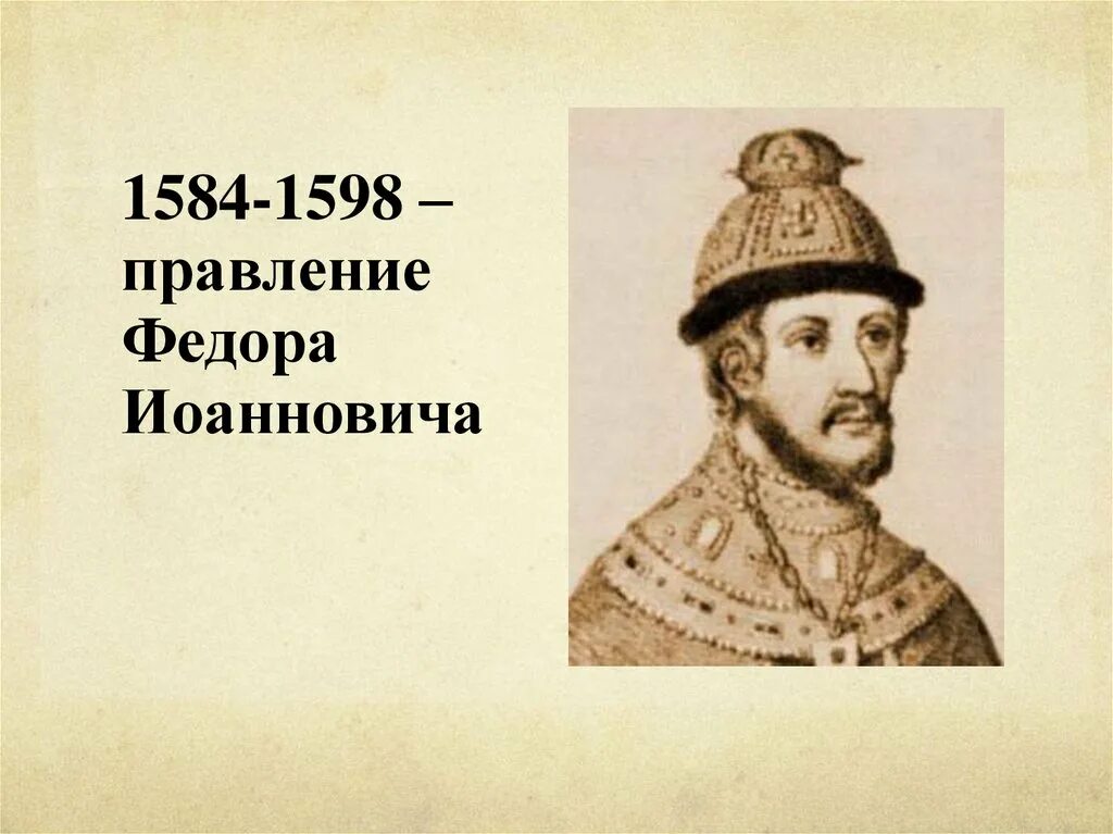Фёдор Иванович царь сын Ивана Грозного. Дата правления федора ивановича