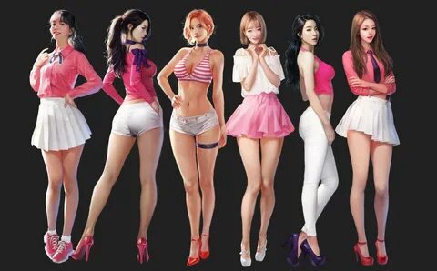 Girls girls girls game gallery