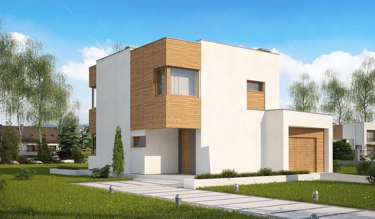 Z500 zx15. Модульный дом. Zx123. Дом с плоской крышей двухэтажный. Проекты домов из сип панелей в стиле хай тек.