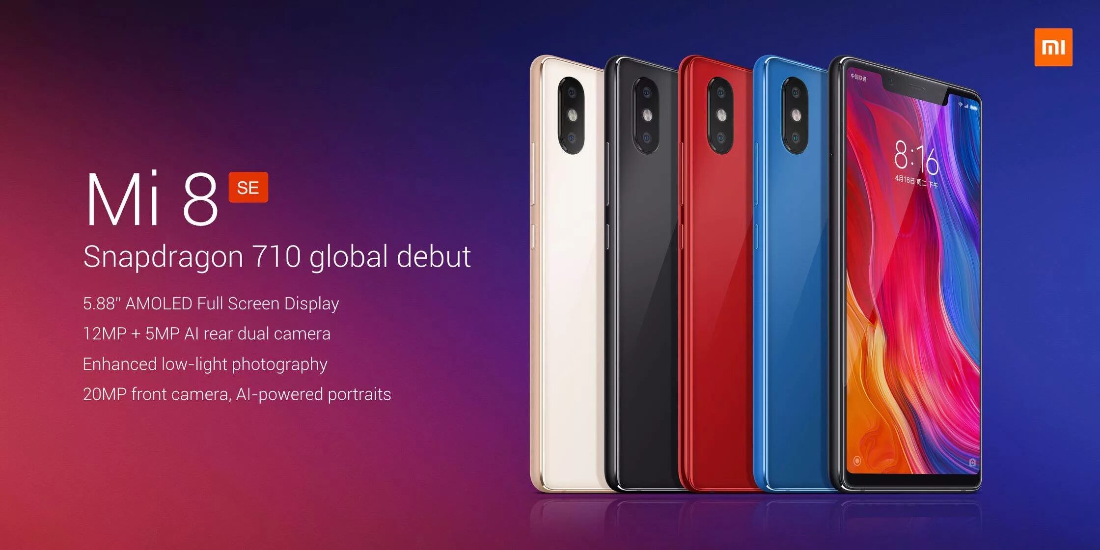 Iphone mi 8