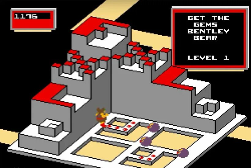Bits and bobs game. Atari. игра замок атари. atari 2600 vault. atari 2000 games.