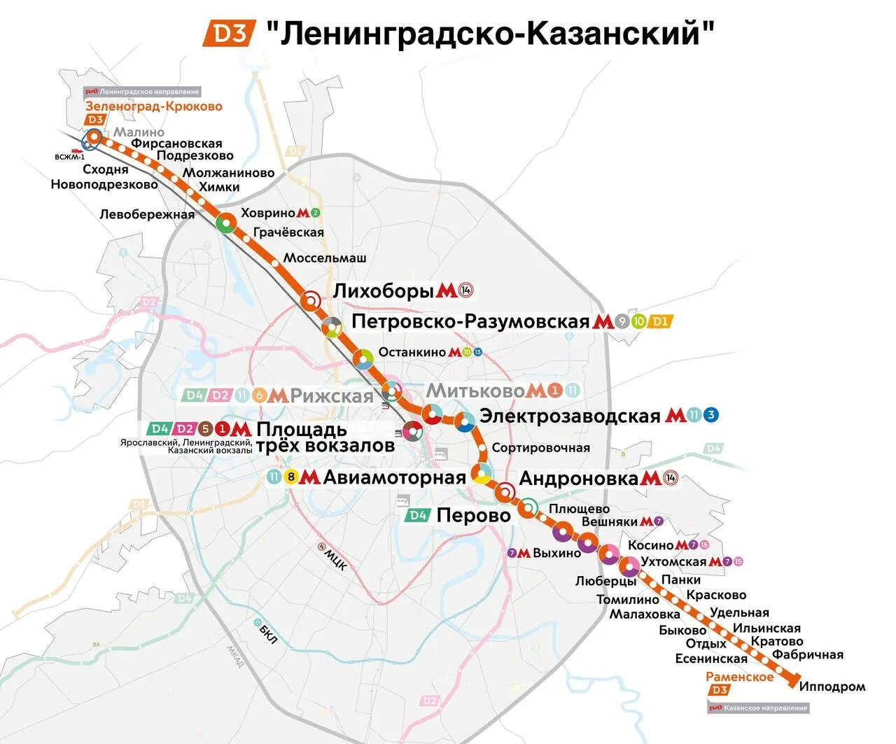 Электричка фабрика 1 мая ростокино. Схема метро 3 диаметр. Карта МЦД. Наземное метро в Москве схема.