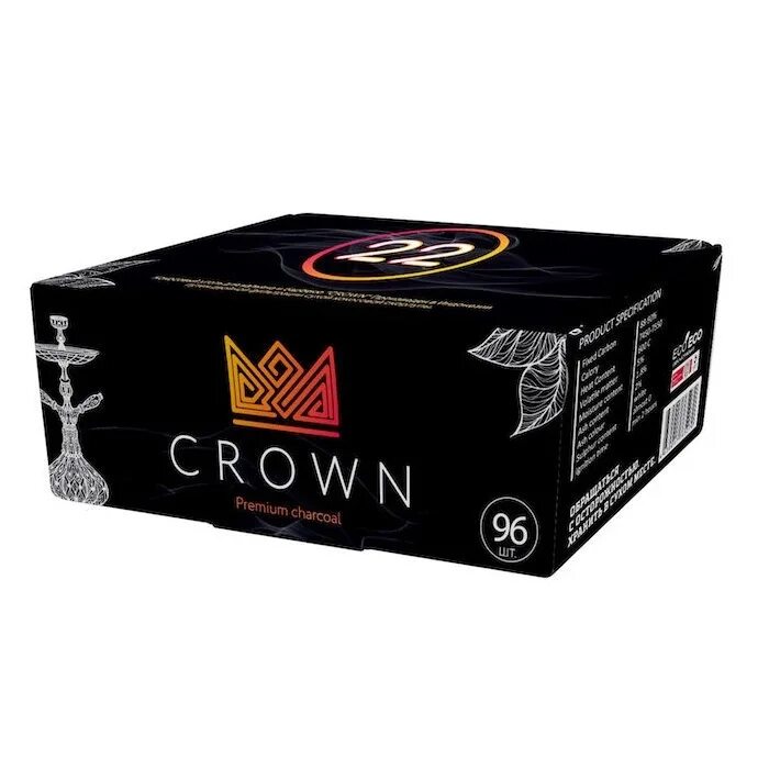 Уголь crown. Уголь для кальяна crown 18 шт 25 мм. Уголь для кальяна crown 25. Уголь crown. Уголь crown кокосовый 24 шт (22 мм).