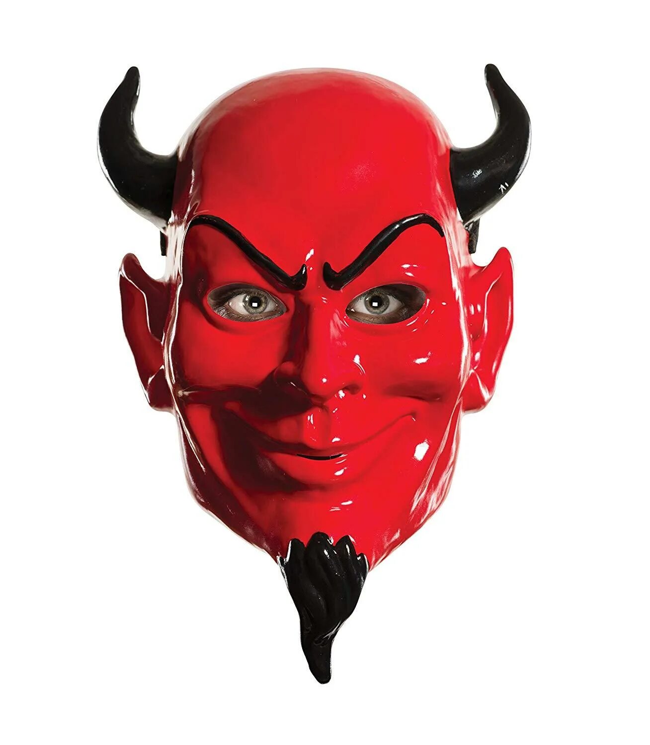 Красный дьявол королевы крика. Красная маска. Купила новую маску