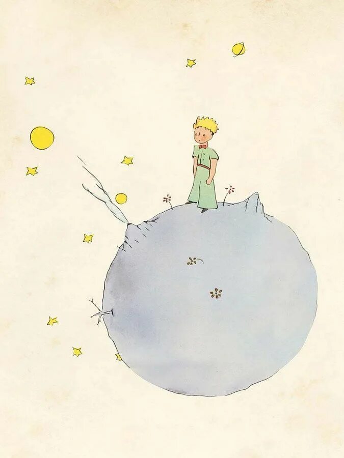 Маленький принц жил на маленькой планете. Антуан де сент Экзюпери. Le petit Prince. Планета маленького принца астероид б 612. Маленький принц иллюстрации Экзюпери. Б 612 маленький принц.