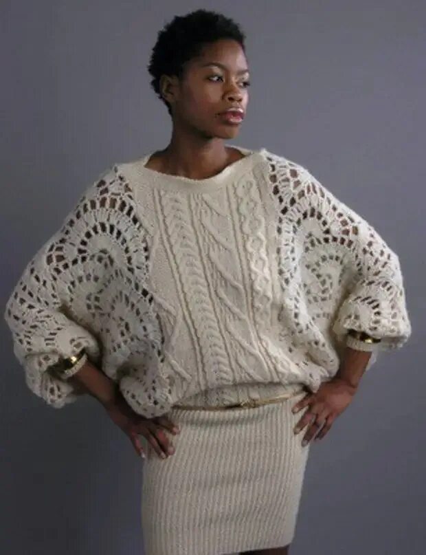 Дизайнерские вязаные свитера. Необычные вязаные вещи спицами. Креативное вязание для женщин. Оригинальный свитер. Оригинальные вязаные вещи для женщин.