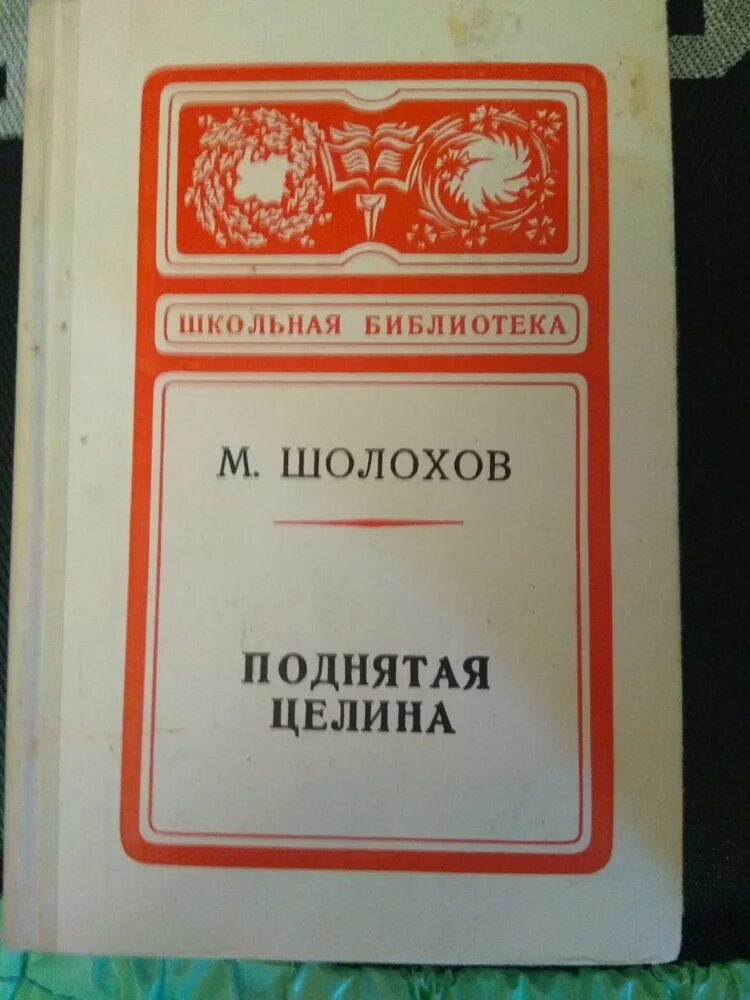 Подлинная целина. Шолохов поднятая целина книга.