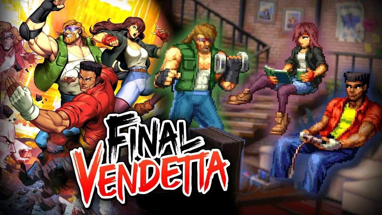 Final vendetta. Final vendetta игра. final vendetta switch. битэмапы. битэмап.