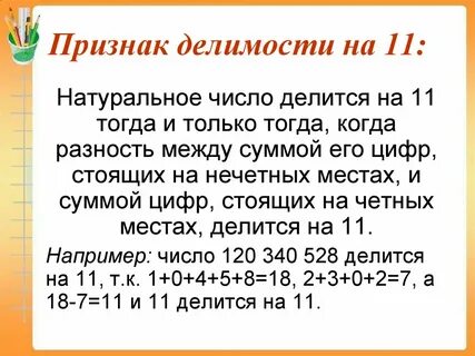 Правило делимости на 4