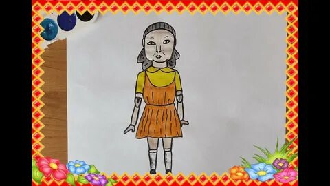 Игра нарисуй куклу