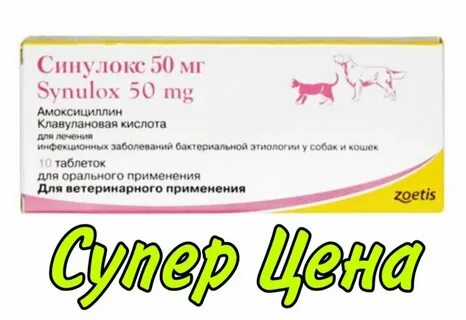 Синулокс для собак