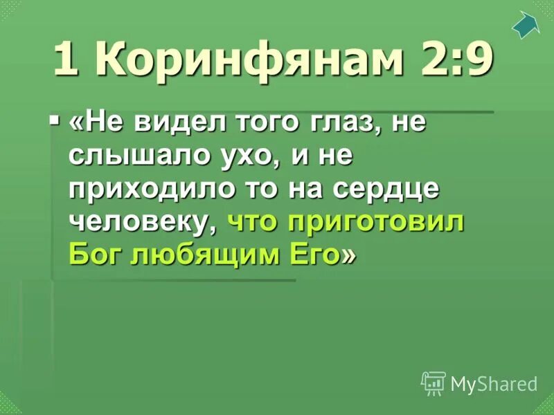 Что приготовил господь любящим. И не слышало то ухо что приготовил бог любящим его приходило. Не видел глаз что пригиовил ьог лбьящим его. Бог видит бог слышит бог любит. Не видел того глаз и не слышало ухо библия.