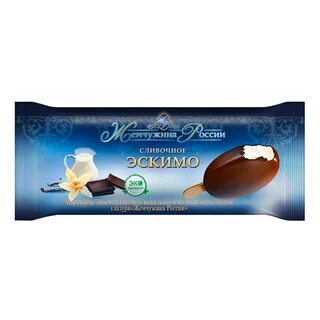 Мороженое эскимо сливочное