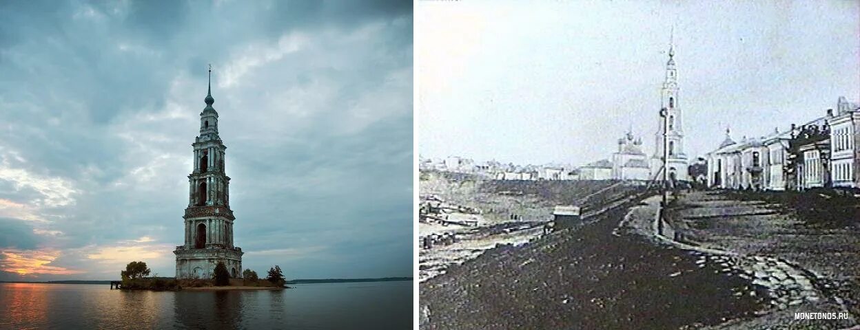 Калязин и Молога. Затопленная колокольня Рыбинское водохранилище. Молога колокольня. Рыбинское водохранилище затопленная Церковь.