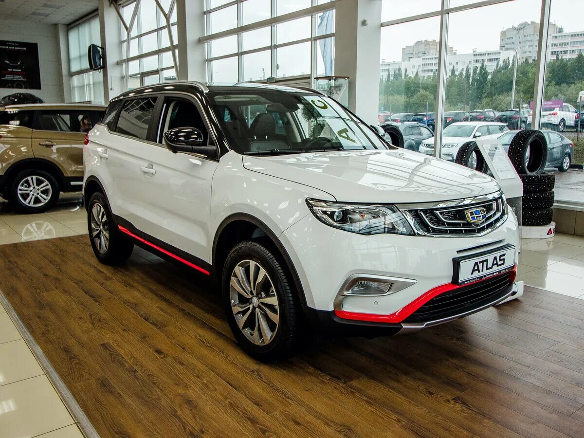 Новый джили атлас в россии. Geely Atlas 2020. Geely Atlas (Джили атлас) 2020. Geely Atlas 2020 белый. Geely Atlas 2021.