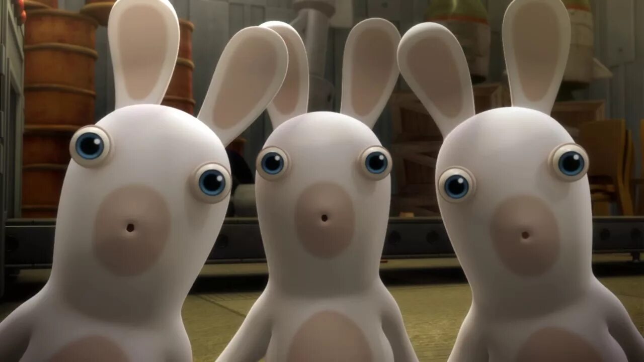 Включи где кролики. Кролики Rabbids Invasion. Rabbids Invasion зайцы. Бешеные кролики Xbox 360.