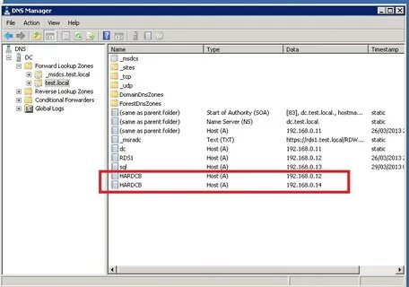 Host lookup
