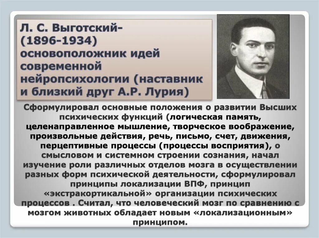 Л с выготскому память. Лев Семёнович Выготский. Выготский Лурия Леонтьев. Выготский Лев Семенович труды. Выготский Лев Семенович основные идеи.