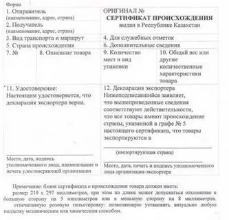 Какой документ подтверждает происхождение товара