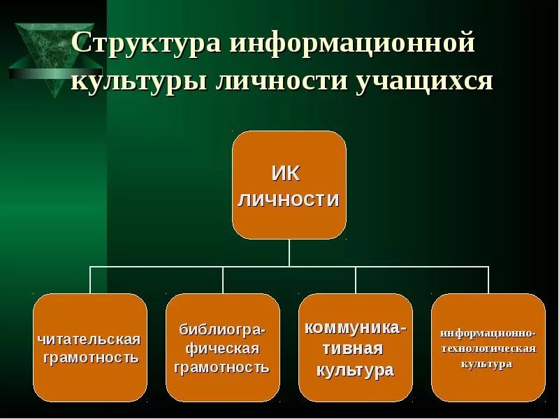 Информационная структура включает. Понятие информационной культуры. Структура информационной культуры. Концепция информационной культуры. Основы формирования информационной культуры.