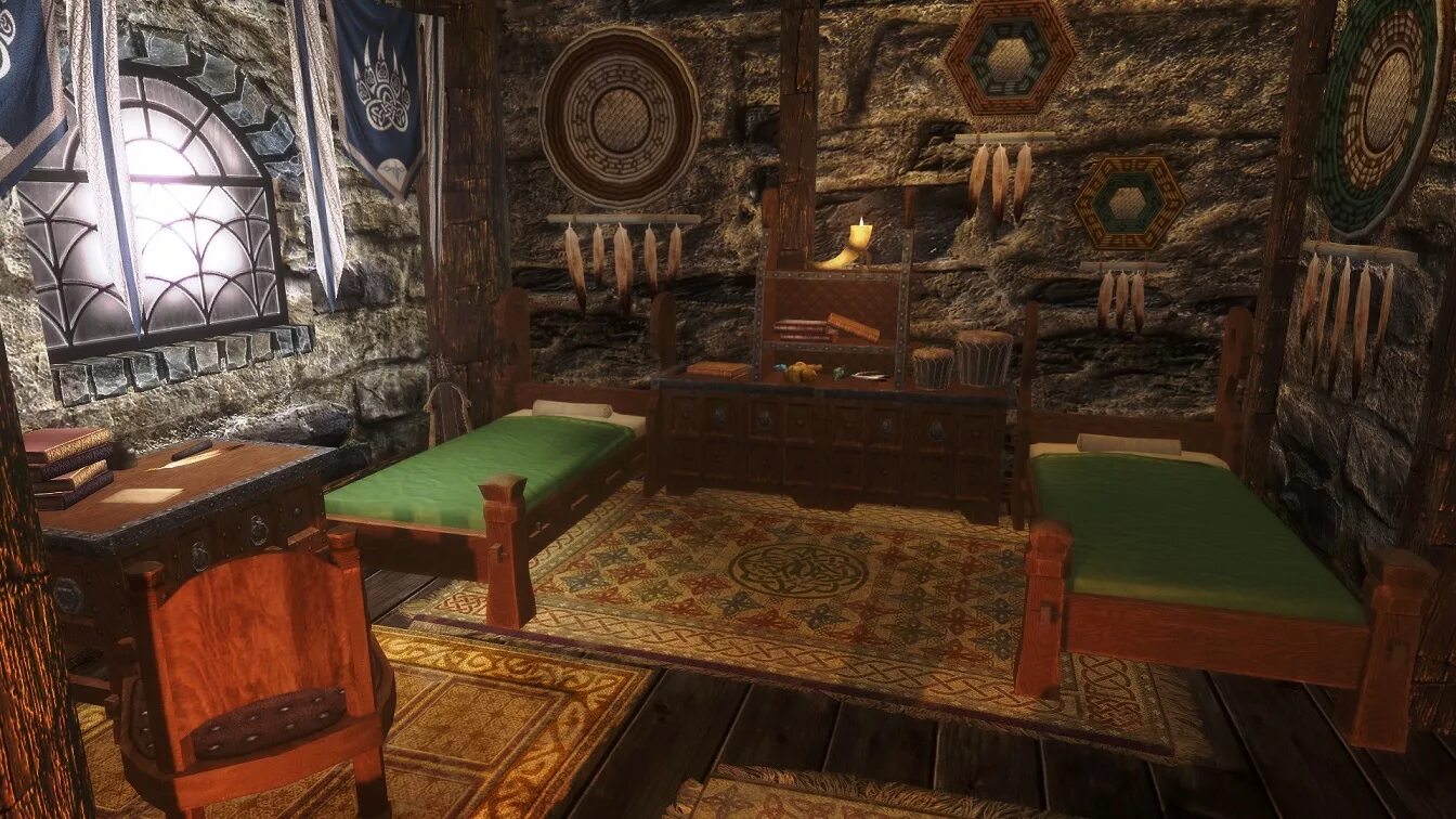 Комната скайрим. Skyrim поместье хьерим. виндхельме хьерим. хьерим мод. скайрим хьерим мод.