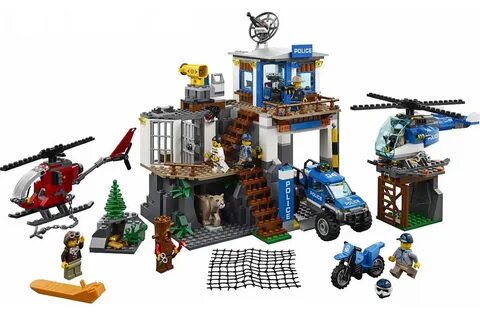 Конструктор аналог Lego Сити 60174 Полицейский участок в горах: City купить в ин